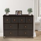 Sorbus Fabric Dresser for Bedroom - Chest of 8 Drawers, Storage Tower, Clothin