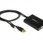 StarTech.com MDP2DVID2 Mini DisplayPort to Dual-Link DVI Adapter USB Powered -