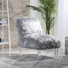 Chic Home Fulvio Faux Fur Upholstered Accent Chair