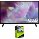 Samsung QN32Q60AA 32 Inch QLED HDR 4K UHD Smart TV (2021) Bundle with Premium
