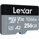 Lexar LMS1066256G-BNANU Professional Silver Series 1066x Micro SDHC UHS-I Card