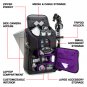 Digital SLR Camera Backpack (Purple) with 15.6"" Laptop Compartment by USA Gear