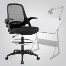 BestOffice Manager's Chairs with Adjustable Height 300 lbs, Black