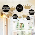 Big Dot of Happiness Hanging Prom - Outdoor Hanging Decor - Prom Night Party Decorations - 10 Piec