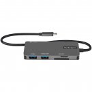 StarTech USB C Multiport Adapter, USB-C to 4K HDMI, 100W PD Pass-through, SD/M