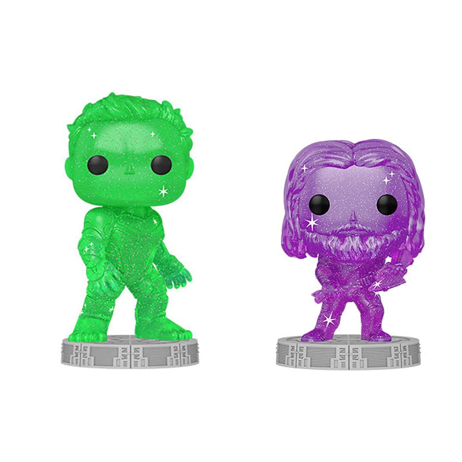 Funko Pop! Marvel Infinity Sage Artist Series - Set of 2 - Thor and Hulk - Inc