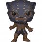 Black Panther [Warrior Falls]: Pop! Vinyl Figurine Bundle with 1 Compatible 'T