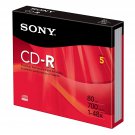 Sony CD-R Color Jewel Case (5 Pack)