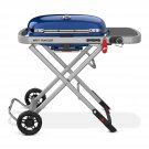 9020001 Traveler, Blue Portable Gas Grill