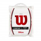 Wilson Pro Overgrip-Comfort 12 Pack. White