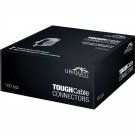 Toughcable Rj45 8P8C Male Connectors, 100 Piece