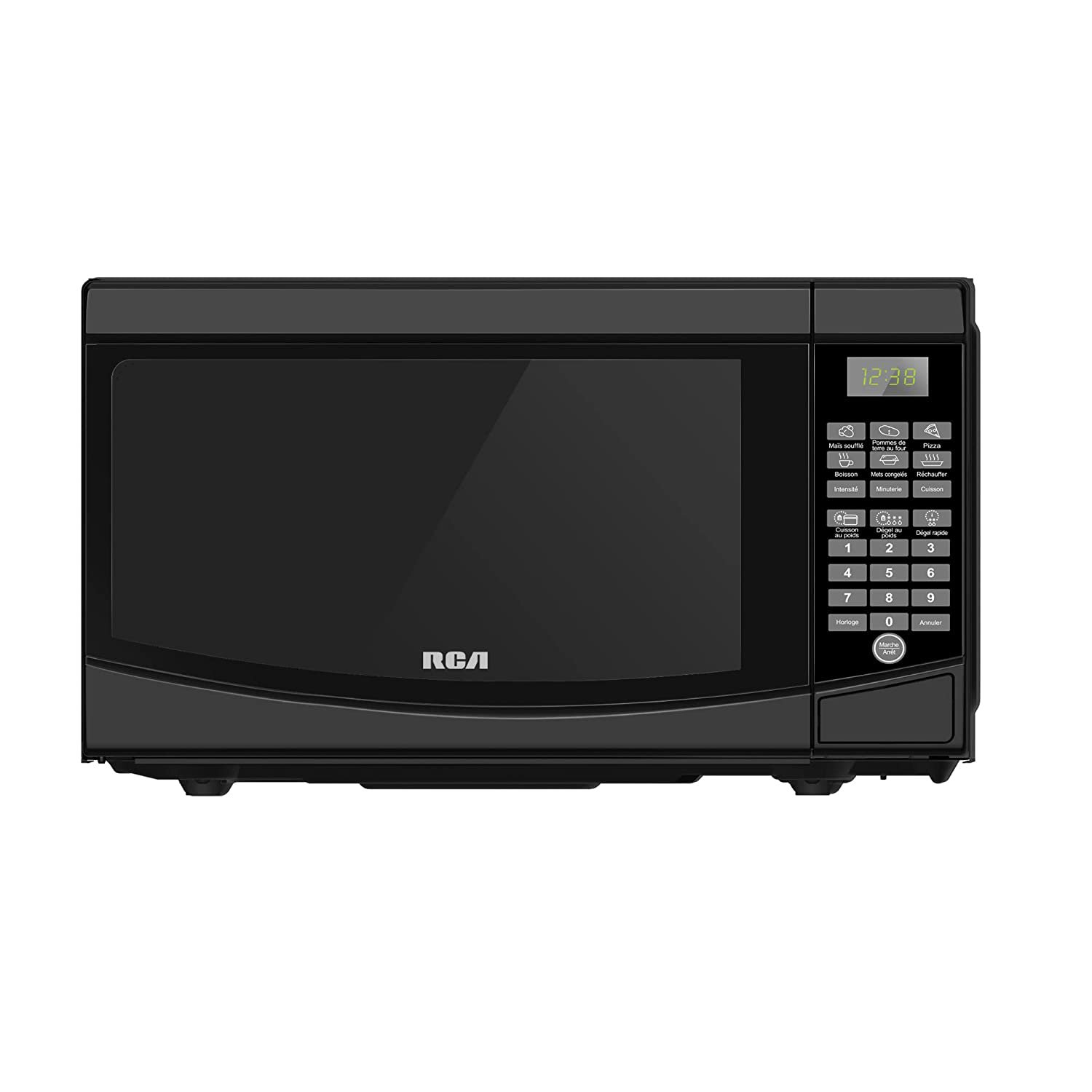 RCA RMW733-BLACK RMW733 0.7 Cu. Ft. Microwave, Black