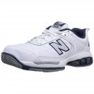 New Balance Men's 806 V1 Tennis Shoe, White, 10 XW US