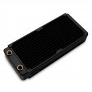 Ek-Coolstream Classic Pe 240 Radiator, Dual Fan, Black