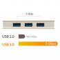 j5create USB 3.1 Type C to 3 USB 3.0 Hub with 4K HDMI Port