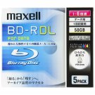 Maxell BD-R DL 5 pack - 50GB 6x Speed Blu-Ray Printable Discs