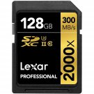 Lexar Professional 2000x 128GB SDXC UHS-II Card (LSD128CBNA2000R)