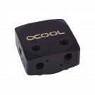 Alphacool 13320 Eisdecke D5 Brass top - deep Black Water Cooling Pumps