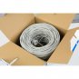 VIVO 500 ft Bulk Cat5e Ethernet Cable CABLE-V002 Wire UTP Pull Box Grey