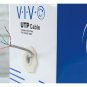 VIVO 500 ft Bulk Cat5e Ethernet Cable CABLE-V002 Wire UTP Pull Box Grey