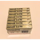 Maxell XLII IEC Type II 90 Minute High Bias Audio Cassette Tape - 7 Pack