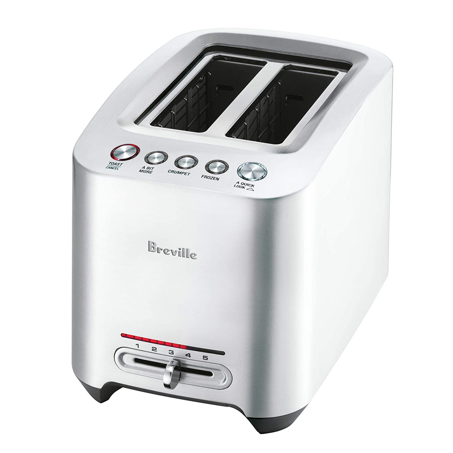 Breville BTA820XL DieCast 2Slice Smart Toaster, Brushed Stainless Steel