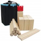 Kubb Game Set Backyard Game Set Outdoor Tossing Game Set With Carrying Bag