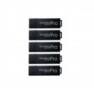 Mp Valuepack Usb 3.0 Datastick Pro Flash Drive (Black), 64 Gb, 5 Pack Bulk