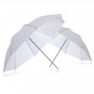 Neewer (2) 33"" 83cm Photography Studio Flash Translucent White soft Umbrella