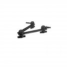 Manfrotto 396AB-2 2-Section Double Articulated Arm without Camera Bracket (Black)