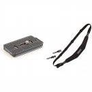 Quick-Release Plate Black & Utility Strap, Sling Xl Quick Adjust - Black (3501262)