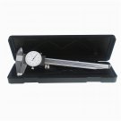 6"" Dial Caliper 0.001 Stainless Steel Shockproof 4-Way Measurement With Plastic Case