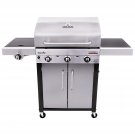 463371719 Performance Tru-Infrared 3-Burner Cabinet Style Gas Grill, Stainless Steel