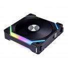 Uni Fan Sl V2 Rgb Revolutionized Daisy-Chain Argb Fan 120Mm Single Pack Black Sl120V2-1B