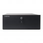 Heavy Duty Dvr Security Lockbox With Cooling Fan, Black, 21"" W X 24"" D X 5"" H (Stdvr-218)