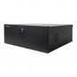 Heavy Duty Dvr Security Lockbox With Cooling Fan, Black, 21"" W X 24"" D X 5"" H (Stdvr-218)