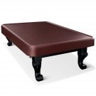 8 Foot Heavy Duty Leatherette Billiard Pool Table Cover, Waterproof & Uv Protection(Brown)