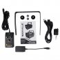 Rockville ROCKHAZE 1000 V2 CFM DMX Hazer Machine Water Based DJ/Club Haze+2 Remotes, Black