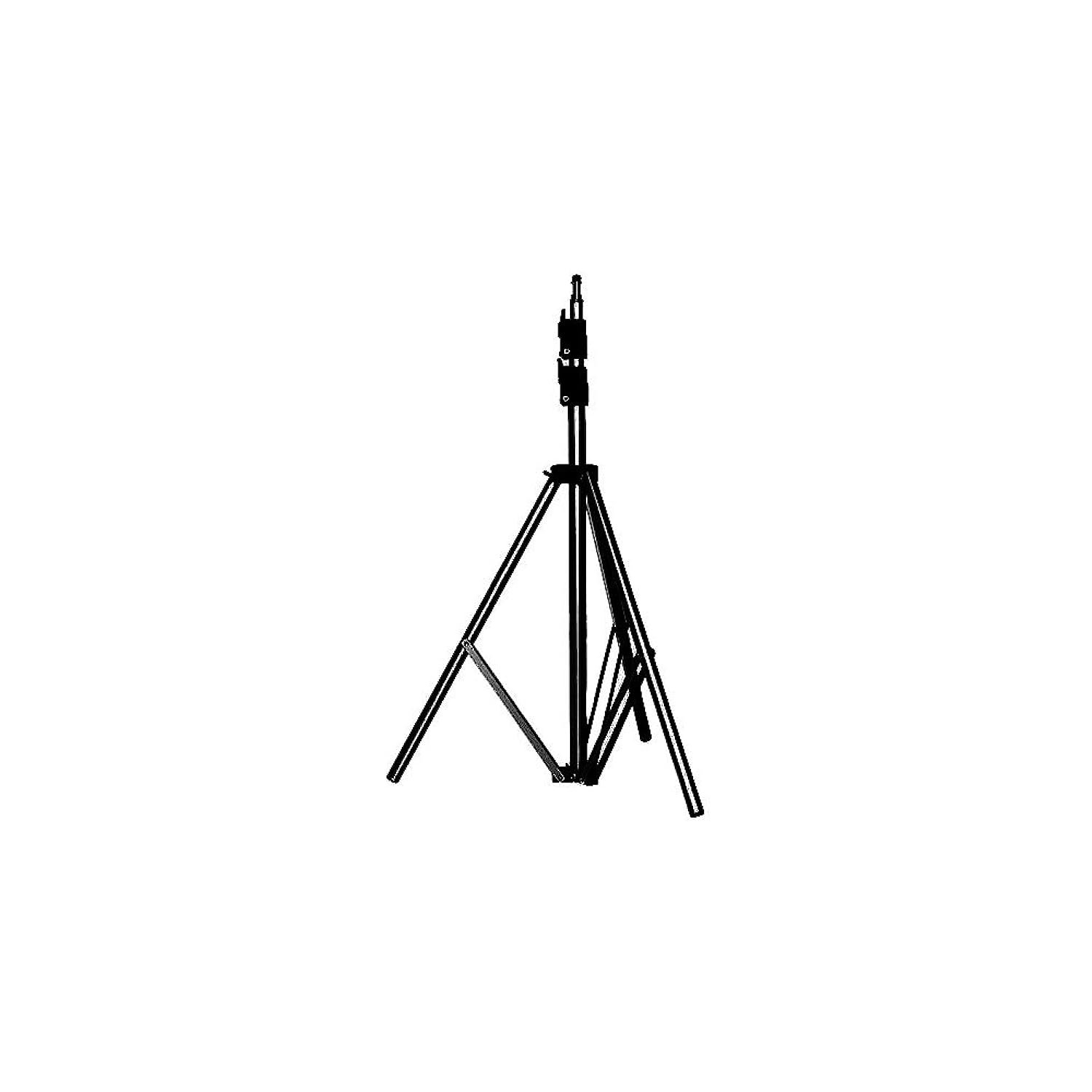 Manfrotto 366B 6-Feet 5/8-Inch Stud and 015 Top Basic Light Stand that Replaces 3330 (Blac
