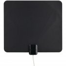 RCA ANT1100Z Ultra-Thin Multi-Directional Indoor HDTV Antenna with 40 Mile Range,Black/Whi
