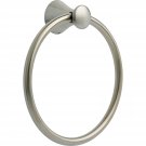 Delta Lahara Towel-Ring, Stainless, Bathroom-Accessories, 73846-Ss 2.28 X 7.44 X 8.19 Inch