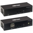 Tripp Lite DisplayPort to HDMI Over Cat6 Extender Kit w KVM Support 4K@60Hz (B127A-1A1-BDB