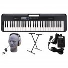 Casio CT-S300 61-Key Premium Keyboard Pack with Stand, Headphones & Power Supply (CAS CTS3