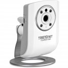 TRENDnet Wireless N Network Surveillance Camera with 1-Way Audio and Night Vision, TV-IP55