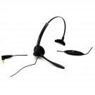 Plantronics Corded Headset Over Head or Over Ear with Boom Mic 3.5mm Universal Plug Plus 2