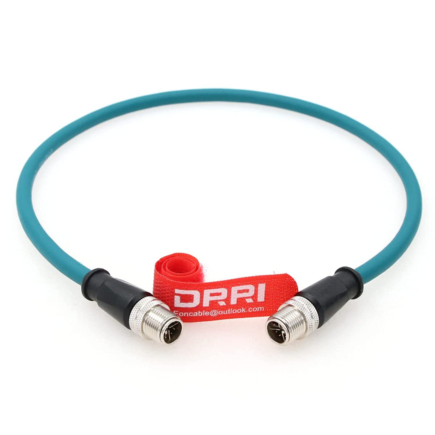 M12 X-Coded 8Pin Male To M12 X-Coded 8Pin Male Gigabit Ethernet Interface Cat6A Cable For