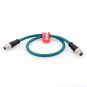 M12 X-Coded 8Pin Male To M12 X-Coded 8Pin Male Gigabit Ethernet Interface Cat6A Cable For