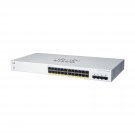 Business Cbs220-24T-4G Smart Switch | 24 Port Ge | 4X1G Sfp | 3-Year Limited Hardware (Cbs