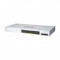 Business Cbs220-24T-4G Smart Switch | 24 Port Ge | 4X1G Sfp | 3-Year Limited Hardware (Cbs