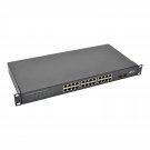 Tripp Lite 24-Port Gigabit Ethernet Switch Rackmount Metal 1U, 2 Gigabit SFP Ports 10/100/